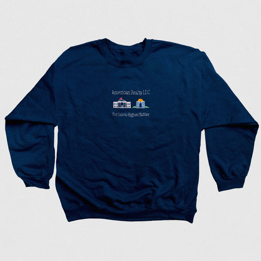 America For Sale Crewneck Sweater