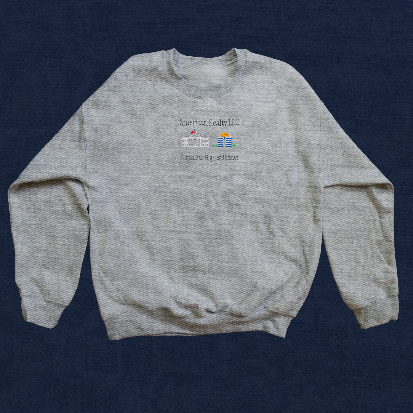 America For Sale Crewneck Sweater